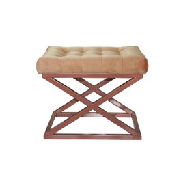 Atelier Del Sofa Puff Cobre, Amarillo, 50x42x40 cm